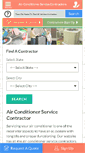 Mobile Screenshot of airconditionerservicecontractors.com